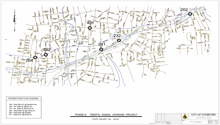 Stamford Traffic Signal Upgrade Phase G