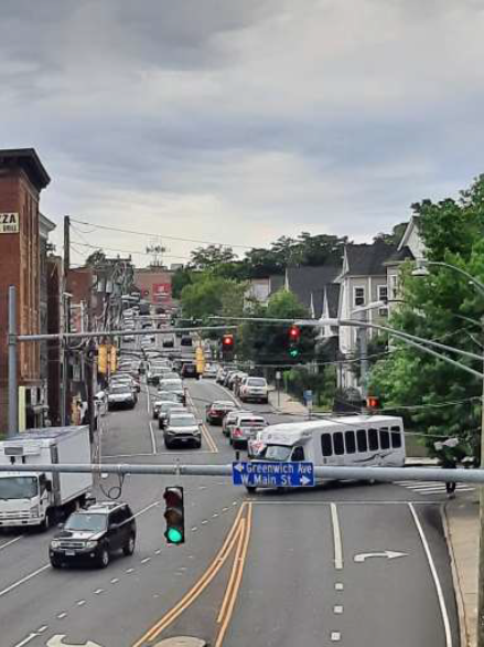 A picture of the West Main Street Corridor