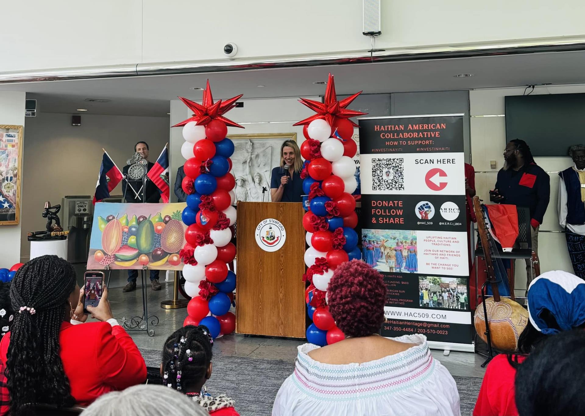 Haiti Flag Raising